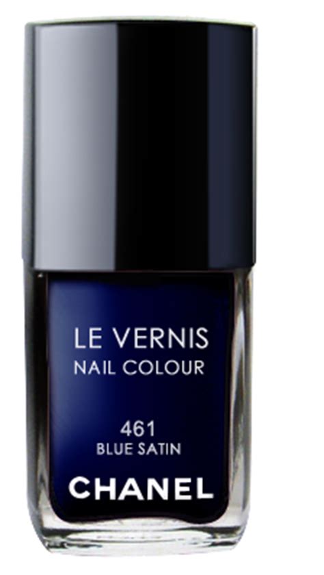 Chanel Blue Satin Le Vernis Nail Colour Product Info 